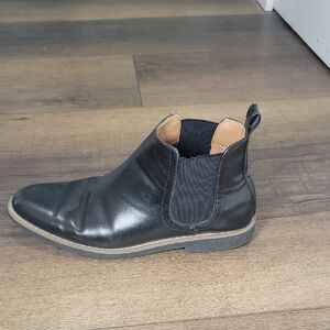 Deer Stags Rockland black faux leather Chelsea boot